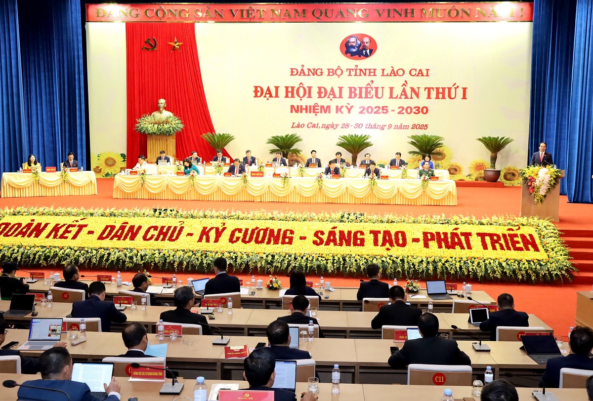 Phiên trù bị Đại hội đại biểu Đảng bộ tỉnh Lào Cai lần thứ I, nhiệm kỳ 2025 - 2030